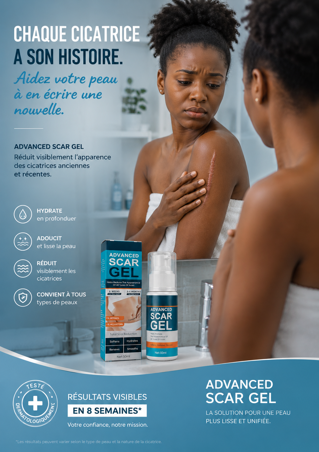 Gel anti-cicatrices/Scar gel