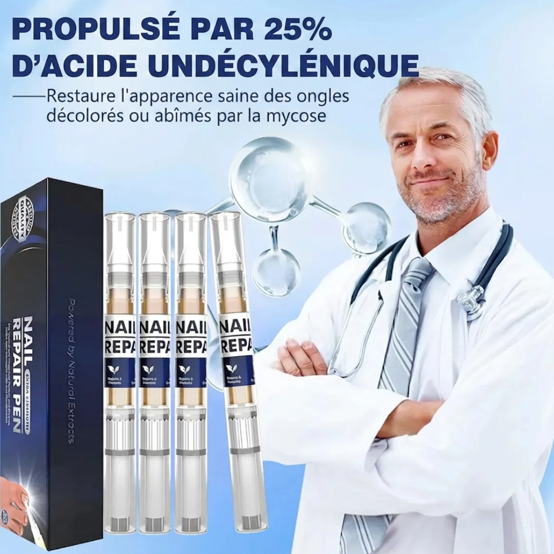 Stylo antifongique. Formule avancée contre le pied d'athlète et les mycoses des ongles