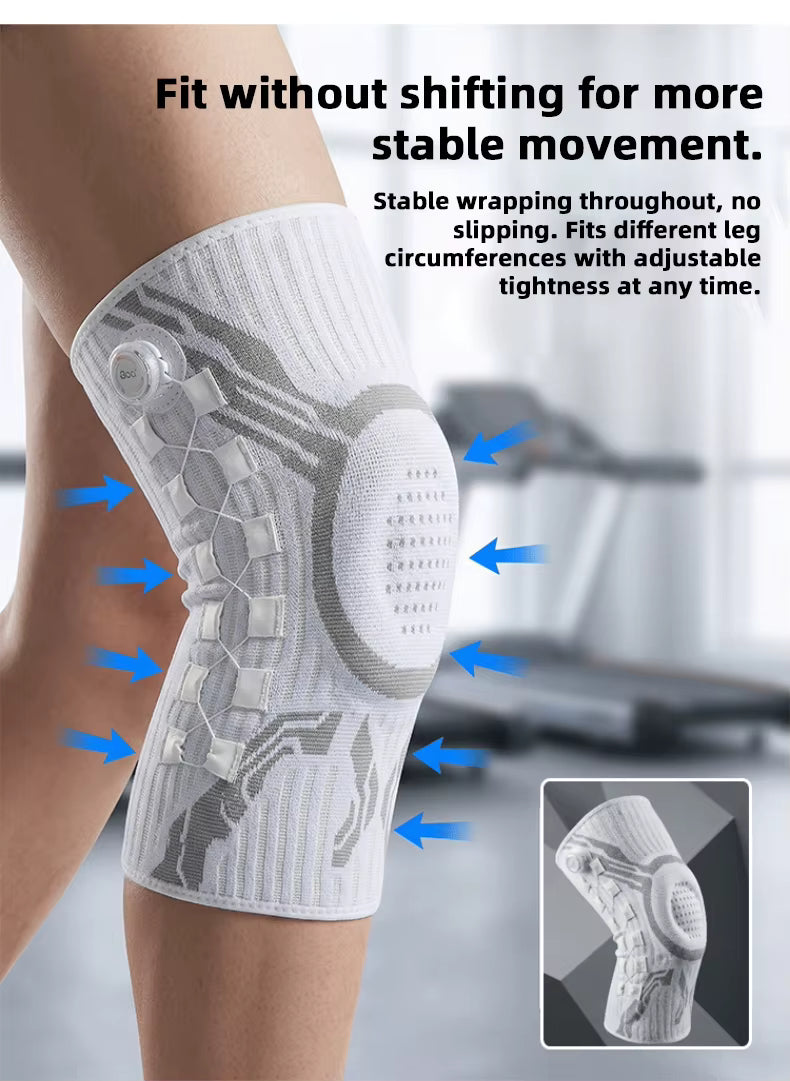 Genouillère réglable à compression